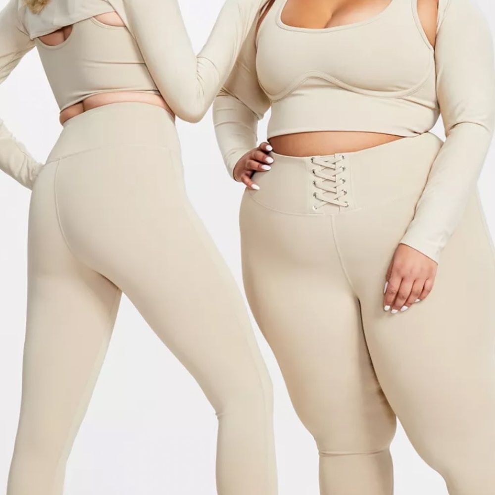 Jenni Lace front leggings size 1X, NWT